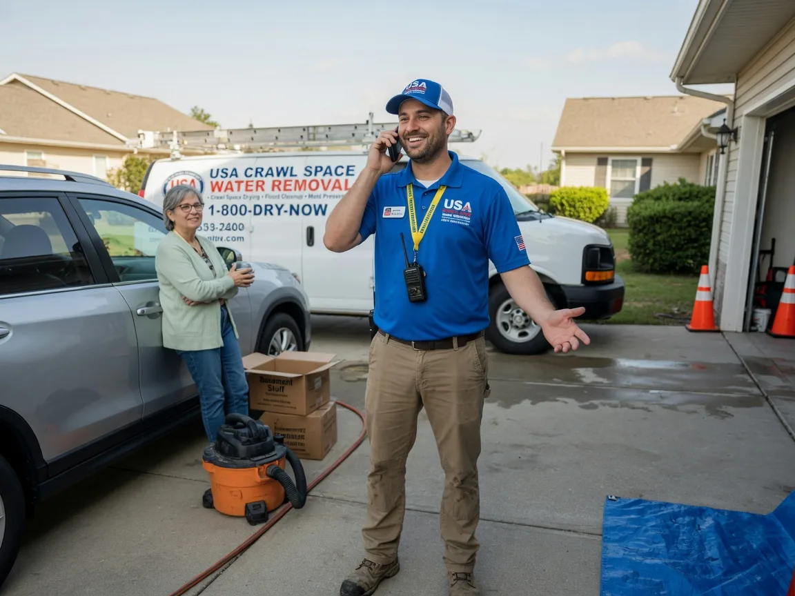 Crawl Space Water Removal Enid, MS FAQs